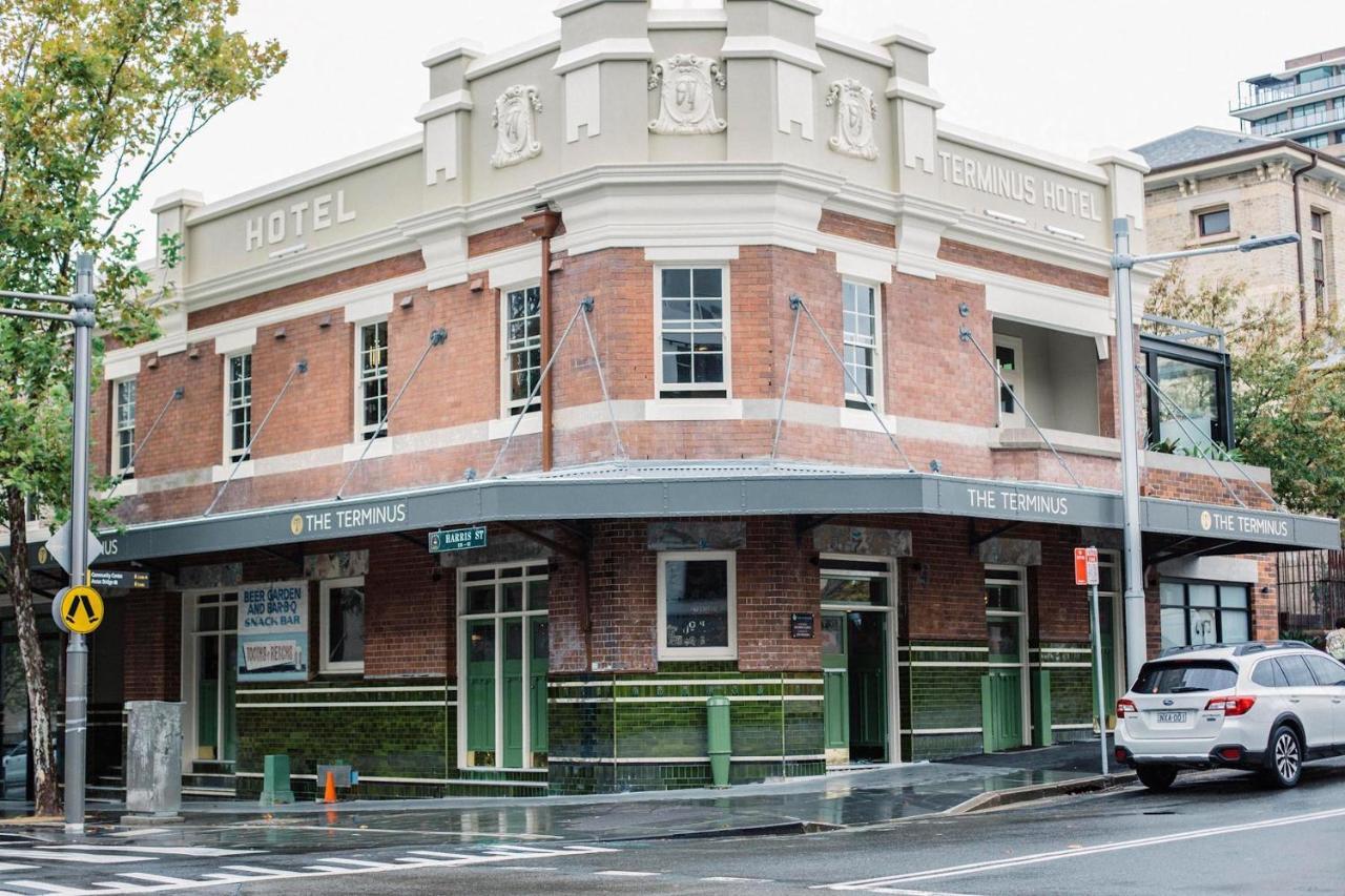 Terminus Hotel Pyrmont Sídney Exterior foto