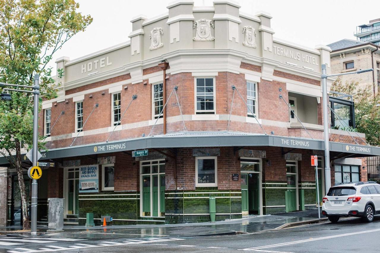 Terminus Hotel Pyrmont Sídney Exterior foto